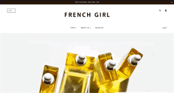 Desktop Screenshot of frenchgirlorganics.com